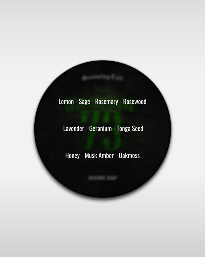 Barbershop 73 Shaving Soap - VX Formula 125g - Image 2